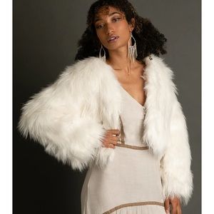 Joyfolie Mia Joy Ivory fur Kendra Jacket